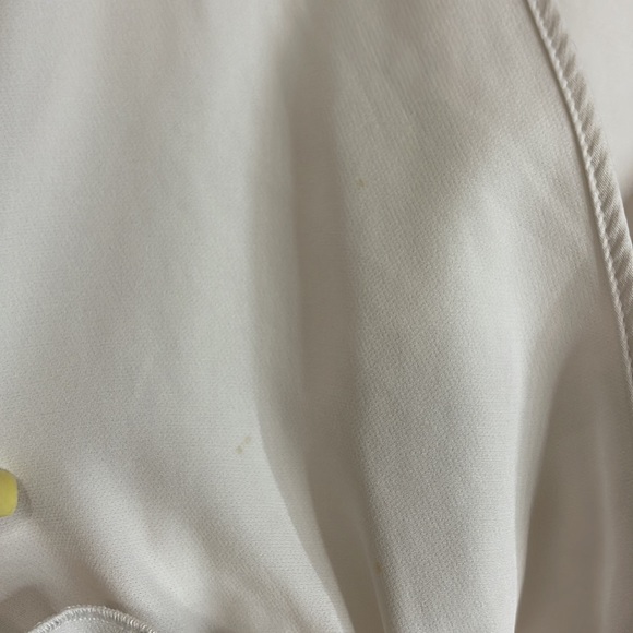 WHITE ASOS Ruffle dress - Picture 3 of 3